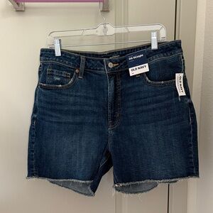 Old Navy Dark Blue Denim Shorts